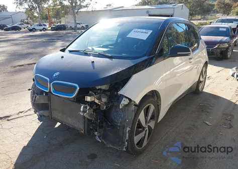 2018 BMW I3 94Ah W/Range Extender из США, поврежденный, VIN WBY7Z4C53JVC34805